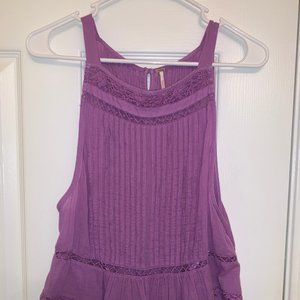 Free People Lilac Tank Top